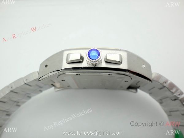 Replica Cartier Santos Chronograph Watch 38mm 5