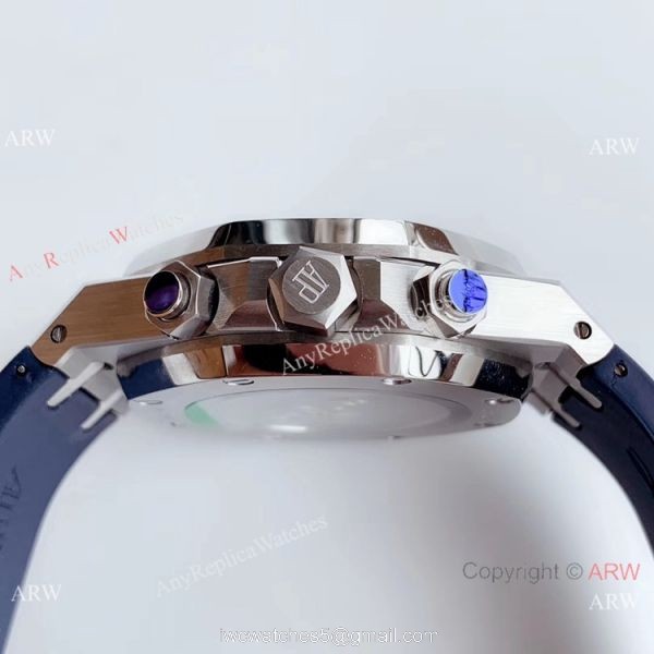 BF Factory Audemars Piguet Royal Oak Chronograph Blue Dial Replica Watch 5