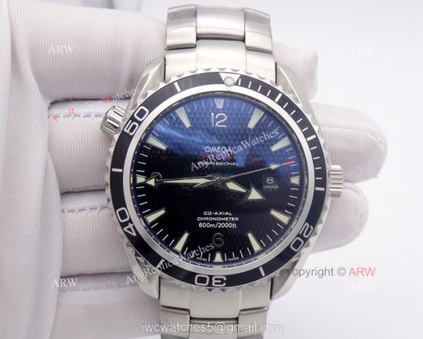 Omega Seamaster 600m Limited Edition Replica watch New Black Dial 5