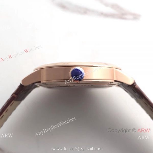 Swiss Quality Montblanc Meisterstuck Watch Swiss 9015 Rose Gold 40mm 5