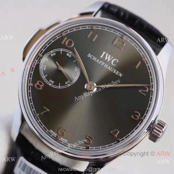 Replica IWC Portuguese Minute Repeater Men Watch SS Rhodium Dial / New Style IWC 5