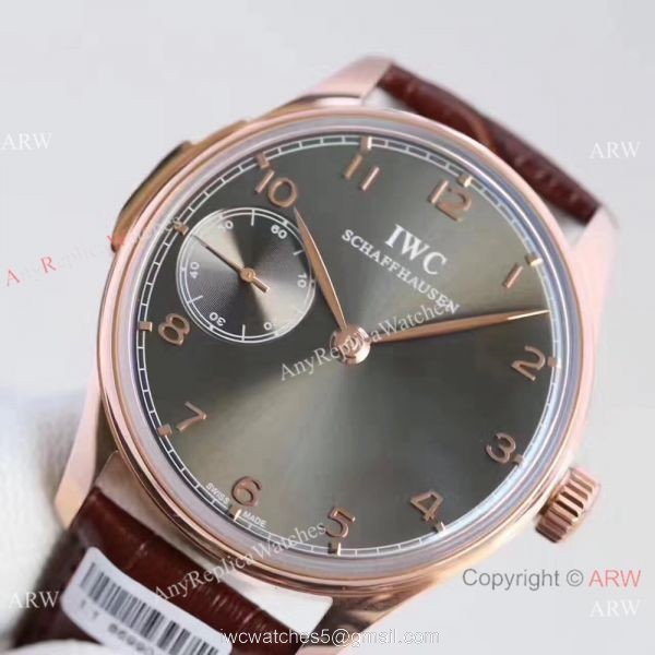 IWC Portuguese IW95290 Minute Repeater Fake Watch Rose Gold 43mm 5