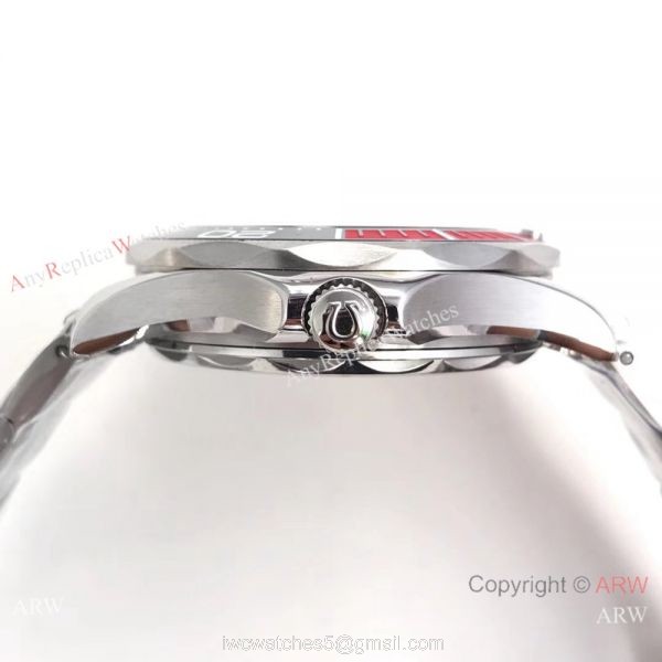 Swiss Grade Commanders 007 James Bond Omega Watch White Face Stainless Steel 5