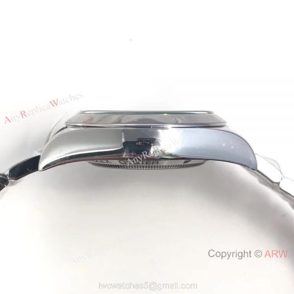 AR Factory Swiss Rolex Milgauss 904L Stainless Steel Watch Green Glass 40mm 5