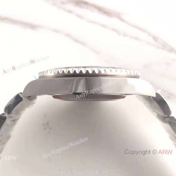 NEW UPGRADED Replica Rolex GMT-Master II SS Watch Black&038;Blue Ceramic 40mm 5