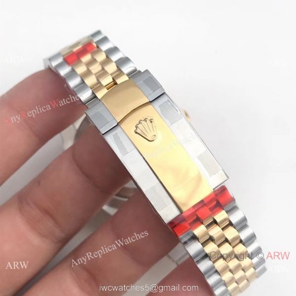 (EW) Rolex Datejust II Gold Micor Face Jubilee Watch ETA 3255 Movement 5
