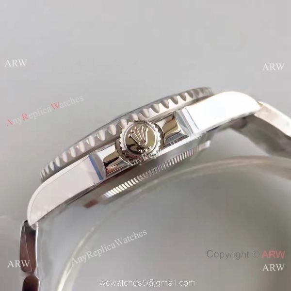 Swiss ETA3135 Rolex Submariner NO DATE Black Dial Watch Noob Factory Watches 5