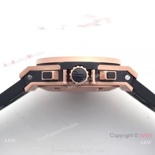 Hublot Big Bang Rose Gold Pink Dial Replica Watch 4100 Swiss Grade 5