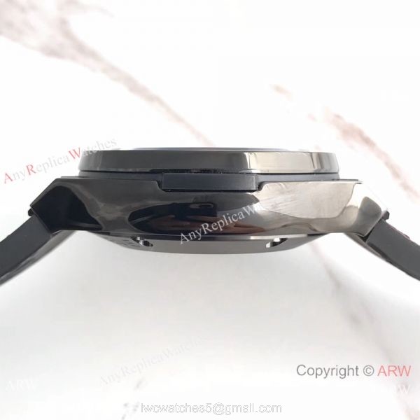 Swiss Hublot Big Bang Black Skeleton Dial Mens Watch Copy 7750 Valjoux 5