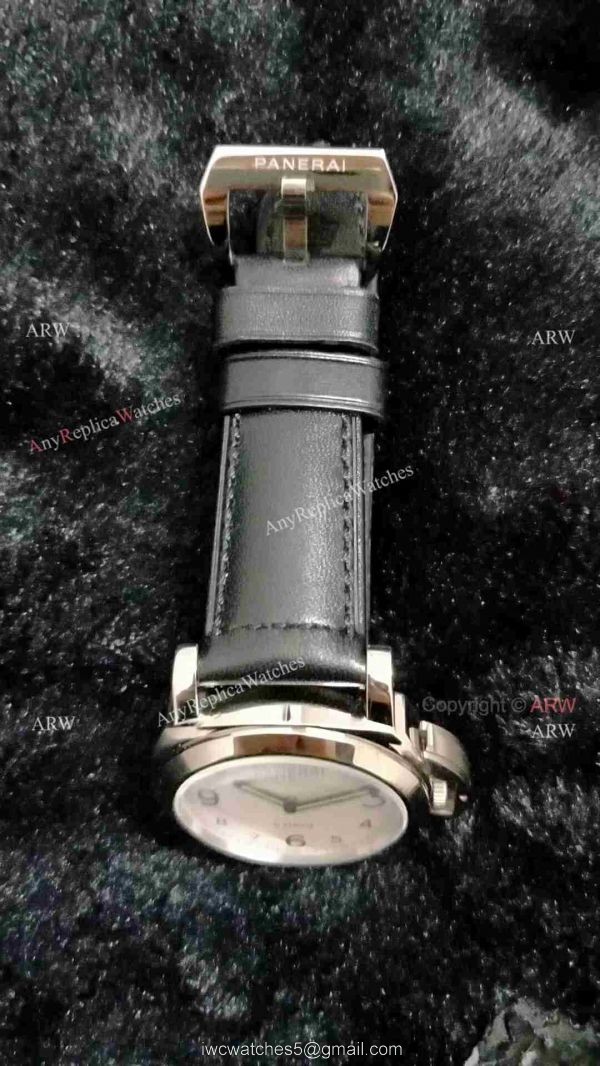 Luminor Panerai 8 Days White Dial Replica Watch PAM561 5