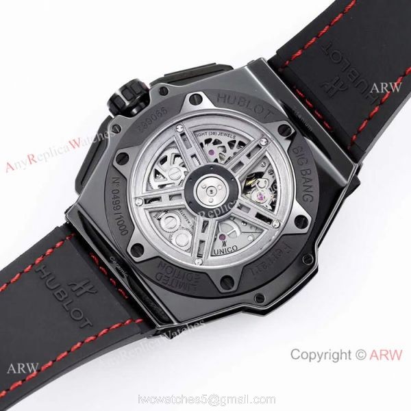 (HBBV6) Copy Hublot Big Bang Ferrari Ceramic Chronograph Watch Swiss Grade 5