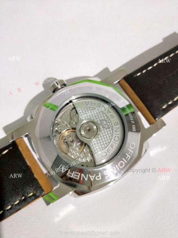 Best Panerai Radiomir GMT Power Reserve Black Dial Watch Pam 658 5
