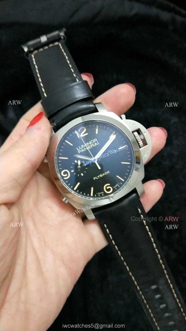 New Copy Panerai Luminor Chrono Flyback Automatic PAM 524 Watch 5