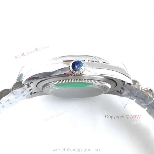 AR Factory V2 Rolex Datejust 36 Black Face Noctilucent Marker Watch SWISS 3135 MOVEMENT 5