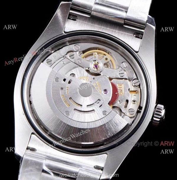 AR Factory Swiss ETA3135 Copy Rolex Datejust 904L Steel White Face Watch 5