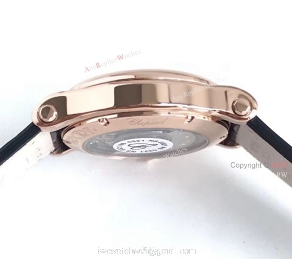 YF Factory Upgraded Replica Chopard Happy Sport Diamond Watch For Sale 5
