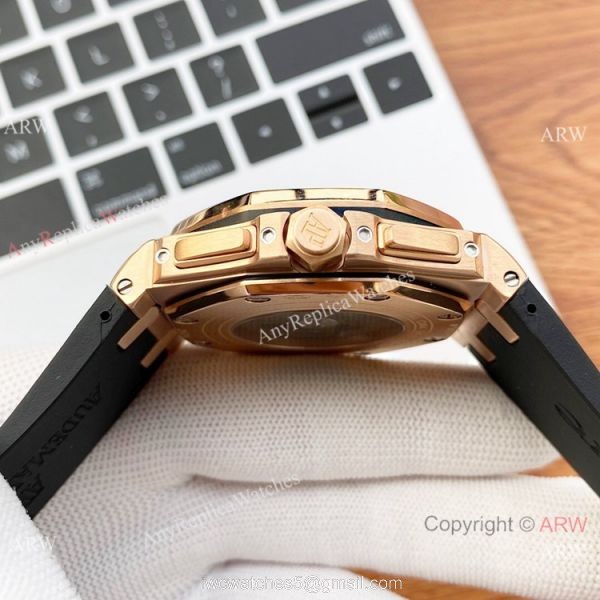 Copy Audemars Piguet Royal Oak Offshore 26400 Watches Rose Gold 5