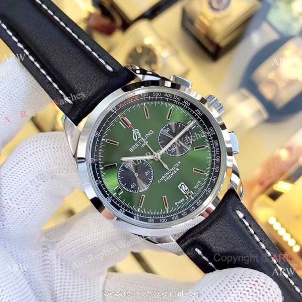 2020 New Copy Breitling Premier Chronograph White Dial Watches 5