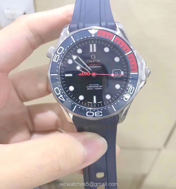 High Quality Replica Watches Omega Seamaster 300m 2018 New Automatic Watches New Wave Dials 5