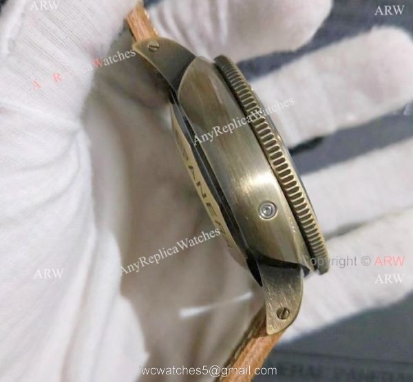 Panerai Luminor Submersible 47 Automatic Replica Watches Camouflage Dial 5