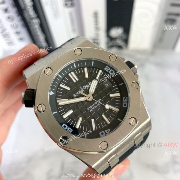 Audemars Piguet Replica Watches Royal Oak Offshore Diver 43mm Watch 5