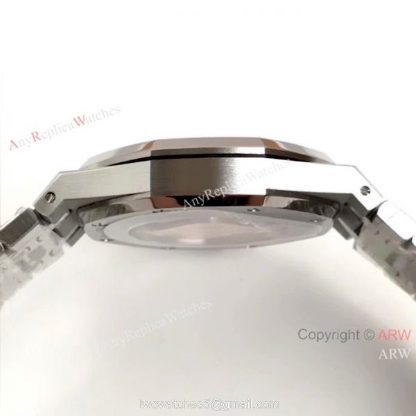 Fake Audemars Piguet Royal Oak Stainless Steel Black Watches 41mm Perfect Gifts 5