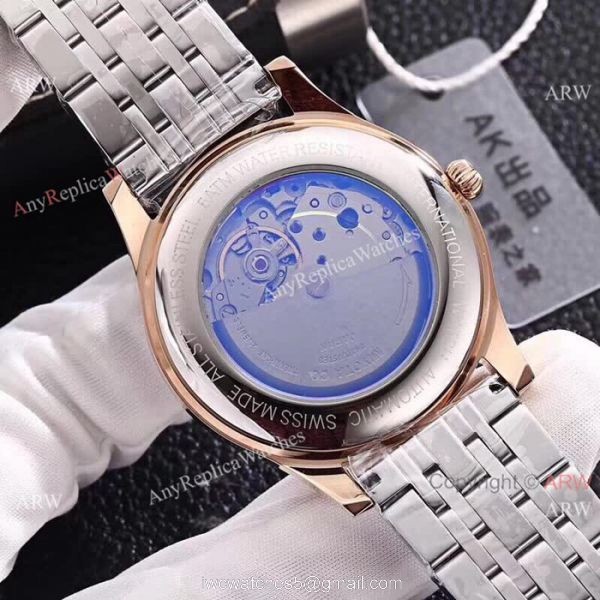High Quality Audemars Piguet Two Tone Rose Gold White Face Watch 5