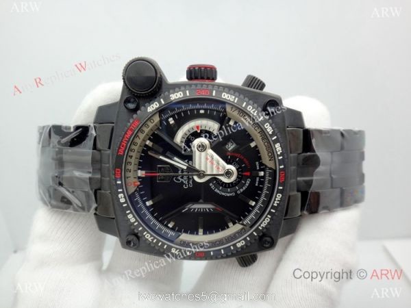 Tag Heuer Carrera Calibre 36 Fiyat Chronograph Watch All Black 5