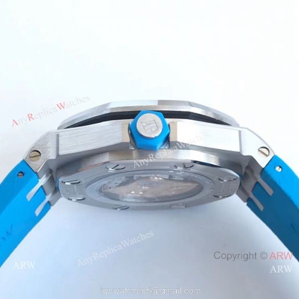 Swiss 3120 Replica Audemars Piguet Royal Oak Offshore Diver Watch Blue Version 5