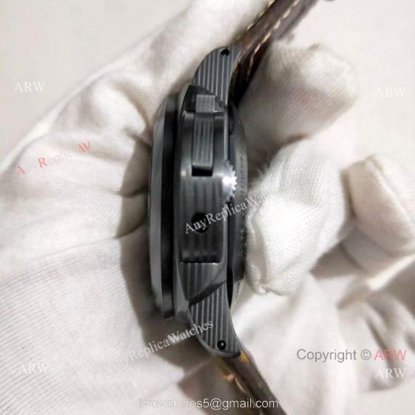 New Copy Panerai Luminor Marina 44mm Watches Carbon Case PAM661 5