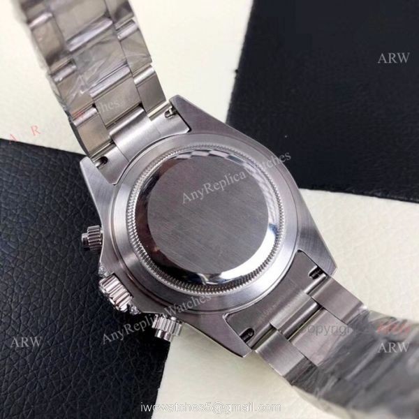 Rolex Daytona Rainbow Replica Watch Black Face Automatic Movement 5
