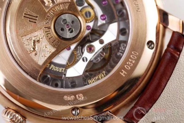 Swiss Copy Audemars Piguet Jules Audemars Swiss 3120 Rose Gold Watch 5