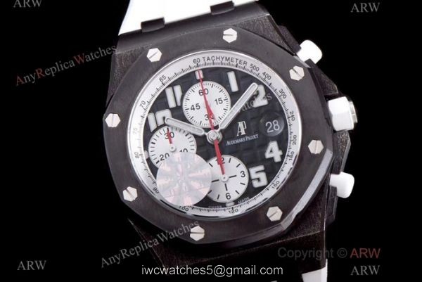 Swiss Replica Audemars Piguet Marcus Edition JF 7750 Watch 42mm Black Case 5