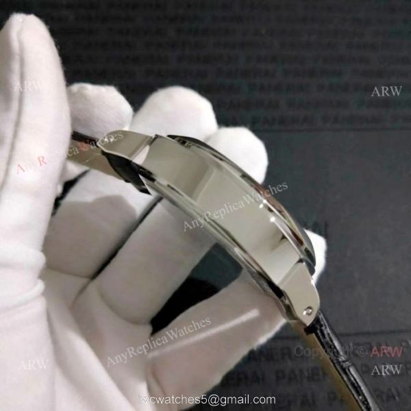Low Price Panerai Luminor SS Black Dial Knock Off Watches from China 5