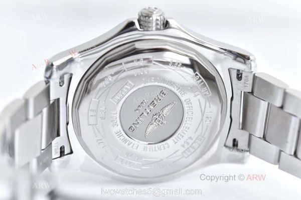 AAA Grade Breitling Avenger II GMT SS Black Dial Watch Swiss 2836 5