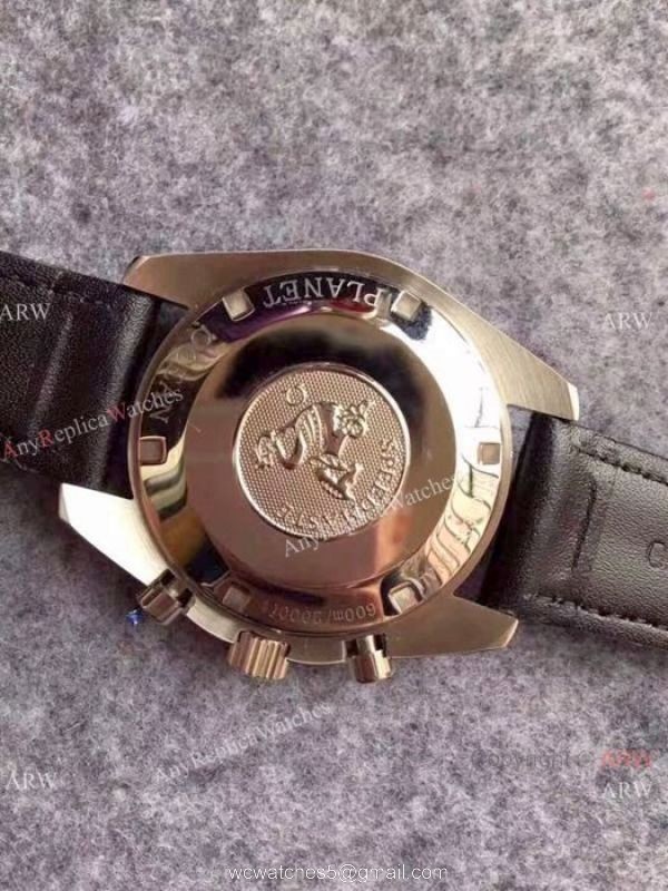 Omega Dark Side Of The Moon Copy Watches SS Blue Dial 5