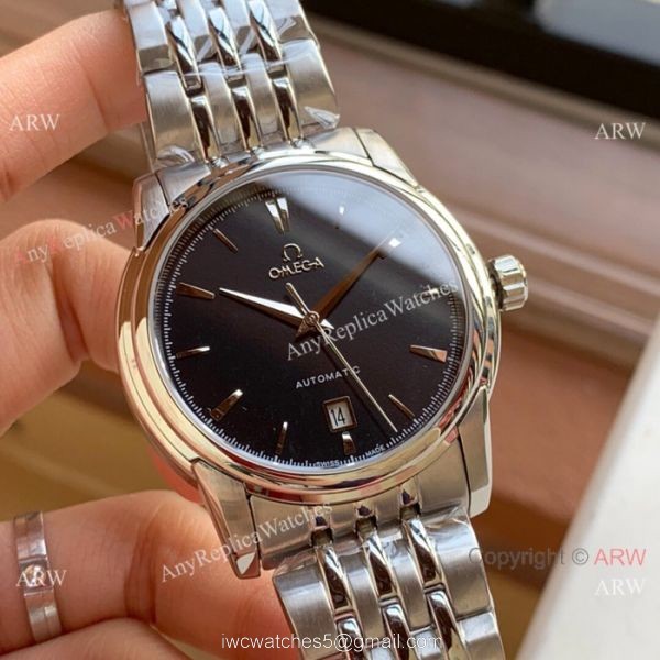 Omega Swiss 8500 Replica Watches Stainless Steel White Face 5