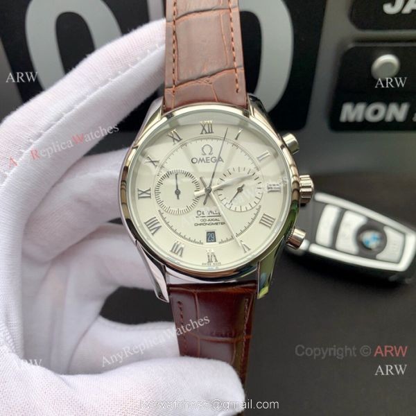 Omega De Ville Automatic Rose Gold Watches Buy Replica 5