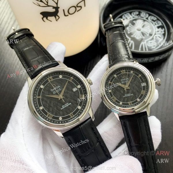 Fake Omega De Ville Prestige Automatic Watch Omega Couple Watch 5