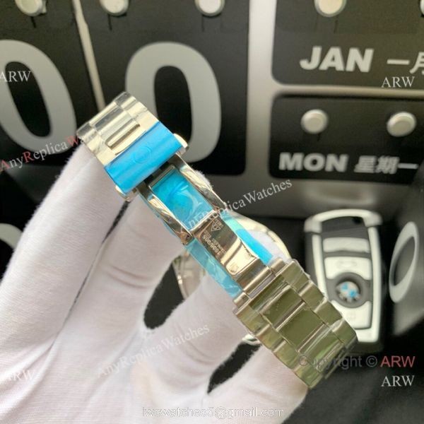Omega Seamaster AQUA TERRA 8215 Two Tone Watch Swiss Copy 5