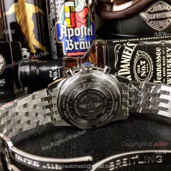 Copy Breitling 1884 Chronometre Navitimer 01 Watches SS 46MM 5