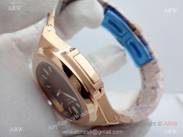 Best Replica Patek Philippe Nautilus Rose Gold Watch 40mm 5
