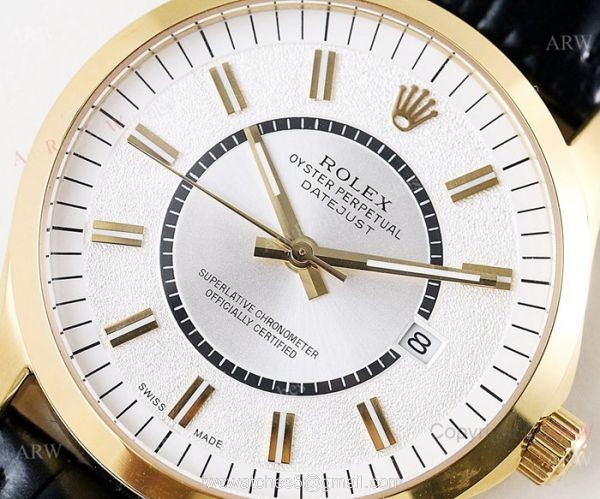 Swiss Grade Rolex Datejust 8215 Yellow Gold Watch 2019 Replica 5
