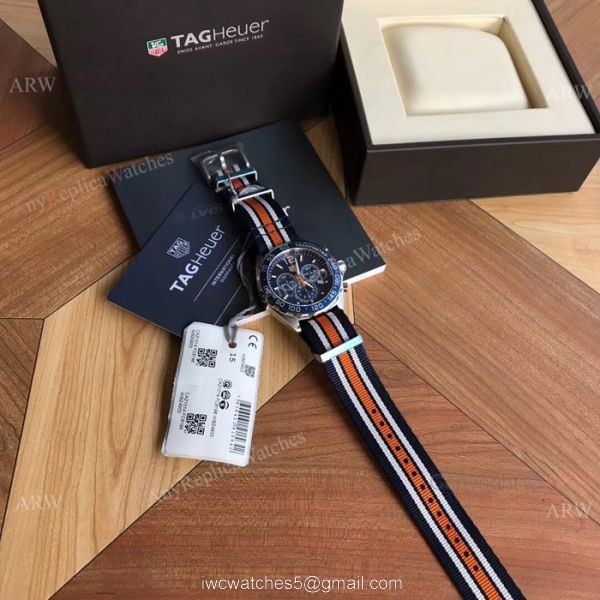 Swiss Replica Tag Heuer Formula 1 Chronograph Watch Blue Dial 5