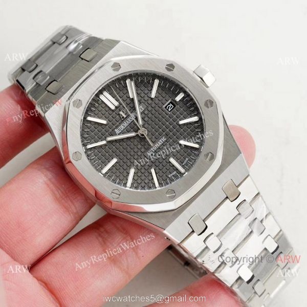 Audemars Piguet Royal Oak Swiss 3120 Watches Fake Stainless Steel Blue Face 5
