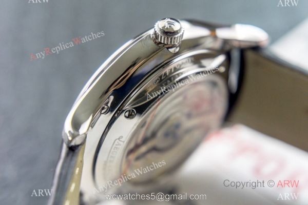 Swiss Copy Jaeger-LeCoultre Master Automatic Watch SS Gray Face 5