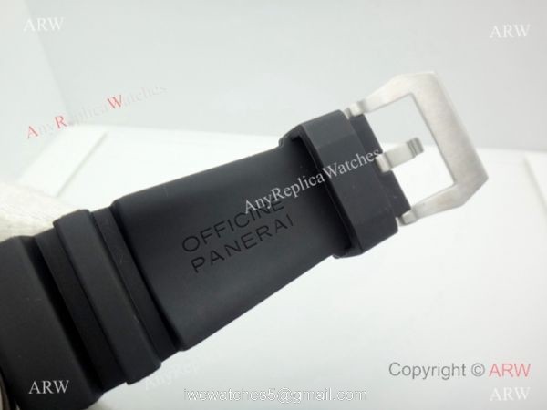Copy Panerai Luminor Submersible SS Black Rubber Watch PAM 682 5