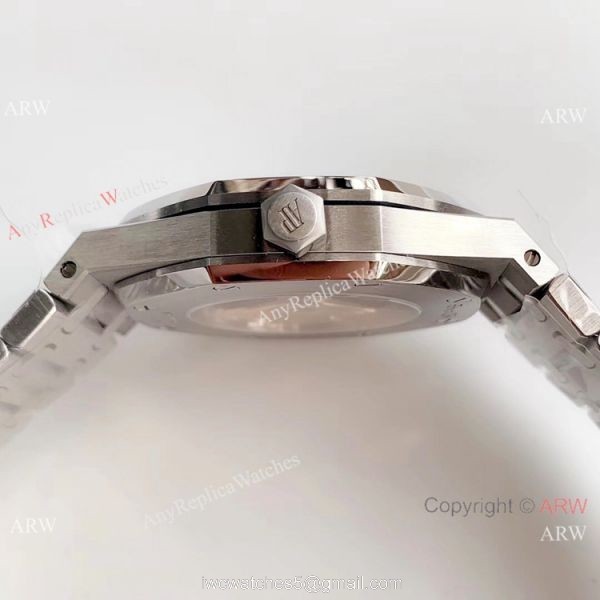 Swiss Grade A Audemars Piguet Royal Oak SS Blue Dial Replica Watch JF Audemars Piguet 5