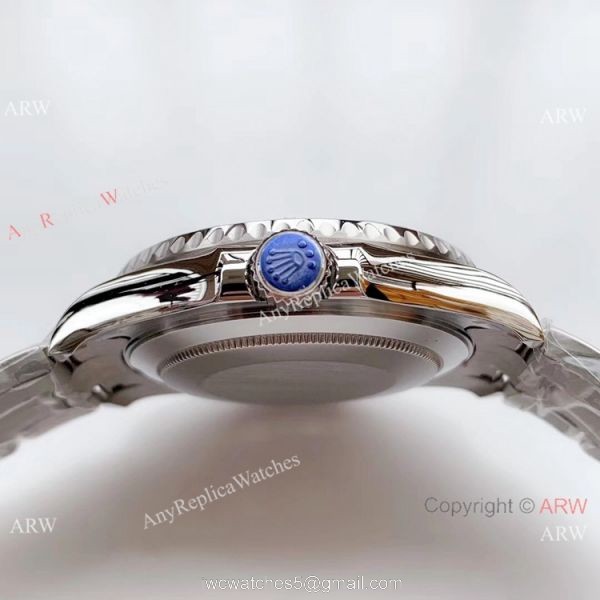 Noob factory Rolex Yacht-Master Stainless Steel Blue Face Watch V3 Version 5
