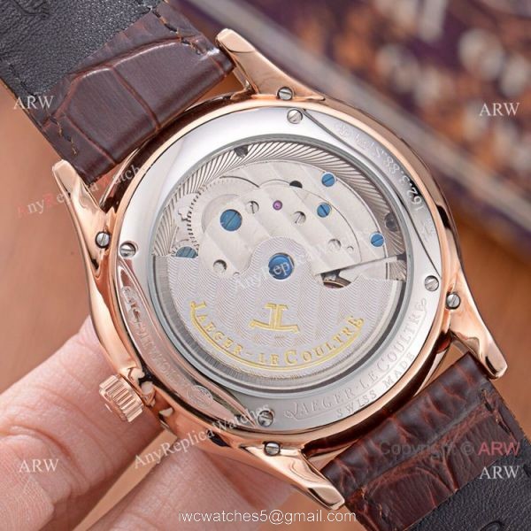 High Quality Jaeger LeCoultre Master Grande Tradition A Tourbillon Watch Rose Gold 41mm 5